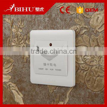 Best Quality Wall Mount Hotel Insert Card Key Switch Energy Saving Key Card Switch for Hotel photo-3