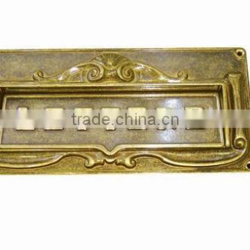 Zinc-alloy mail slots