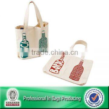 Lovely design for canvas cotton wine bottle bags