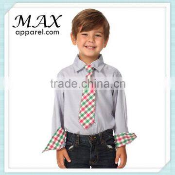 Wholesale China supplier kids cotton shirts for boys