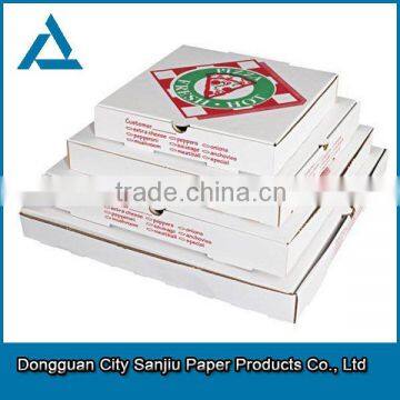 customized paper 7" pizza boxes with logo