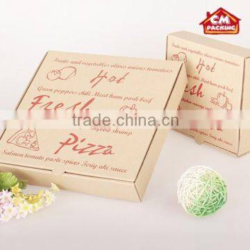 Popular Custom Various Size Printed Packing Cheap Pizza B