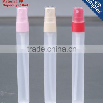 10ml Plastic Frosted Perfume Atomizer Spray Pen Bottle Wholesale With High Quality                        
                                                Quality Choice