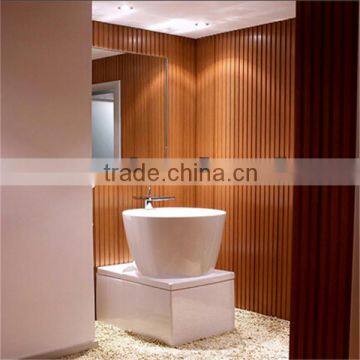 new outdoor constraction material woodlike composite plastic bath panels