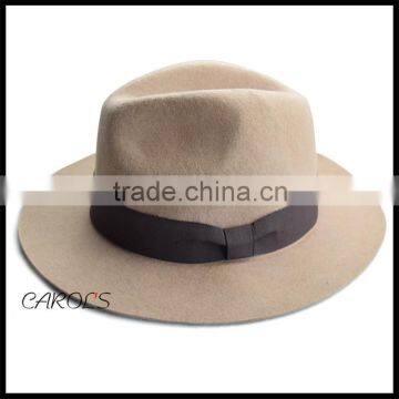 2016 hot sell high quality felt Hat Wholesale Wide Brim hat