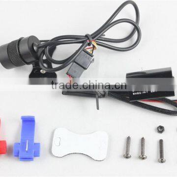 Red Car Led Laser Fog Light Rear Anti-Collision Brake Tail Lights Warning Lamp Logo Brake Light photo-5