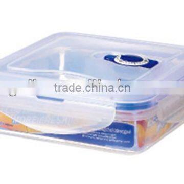 500ml square locking food container with date dial