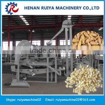 multifunctional cedar nut sheller | cedar nut shelling machine