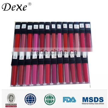 Private label 25 shades waterproof pink lipstick with factory price