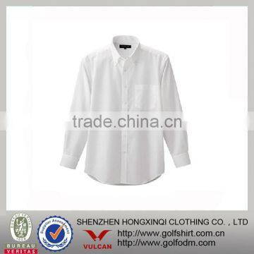 2013 Hot Sales Formal Long Sleeve Men Shirt White