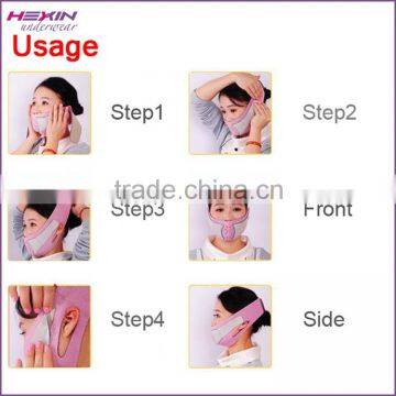 Paypal Accepted Soft Nylon Rubber Face Slimming Mask Belt Face Thining Mask Bandage                        
                                                Quality Choice