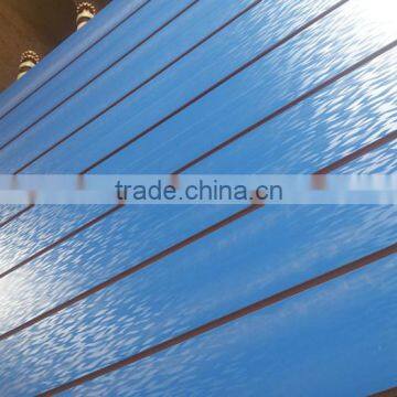 high quanlity titanium white slotted MDF board