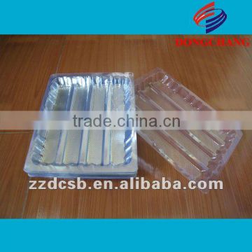 Blister pvc plastic tray with compartments