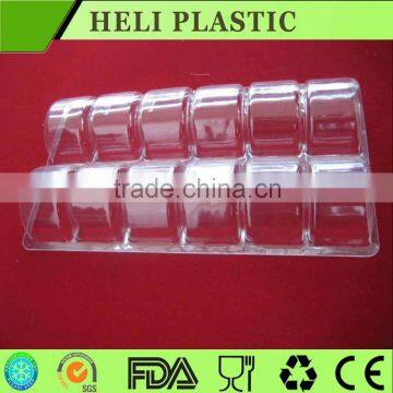 food grade clear/transparent 12pcs macaron blister plastic packaging tray/container                        
                                                Quality Choice