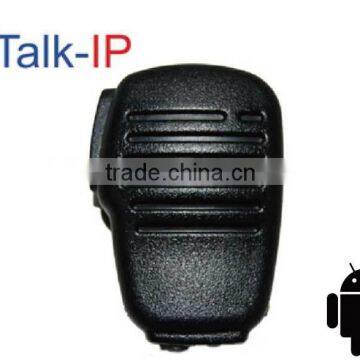 TalkIP Android Bluetooth Wireless POC PTT Speaker Microphone Headset