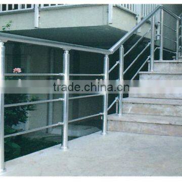 aluminum building material/ 50mm aluminum stair handrail tube/China aluminum construction material supplier