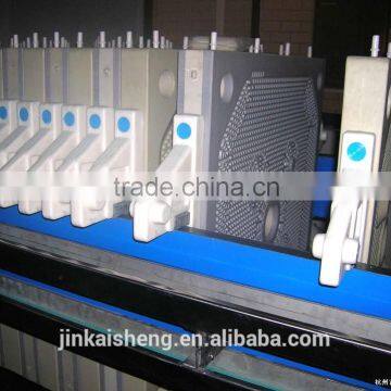 Hot sale Program control Hydraulic Membrance filter press/ High efficient Programmable membrane filter equipment