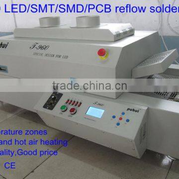 LED soldering machine, infrared refow oven ,5 zones SMT soldering machine,puhui t-960