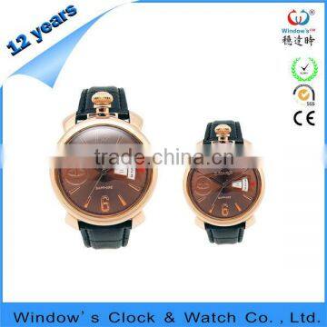 Stainless steel watches for couple gift