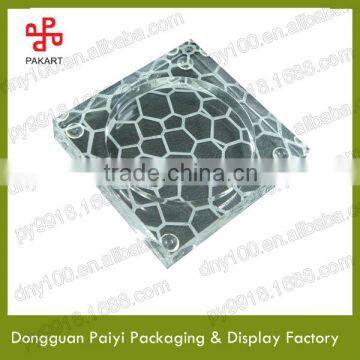 high clear acrylic cup coaster