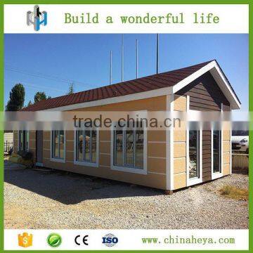 CE verified luxury light steel structure prefab house made in China