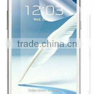 for galaxy Note 2/II high clear screen protector