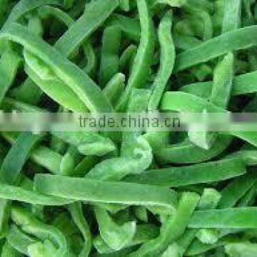 Supply IQF Green Pepper Slicede with best price