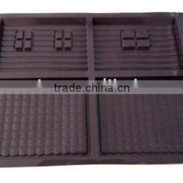 house shaped silicone chocolate mould