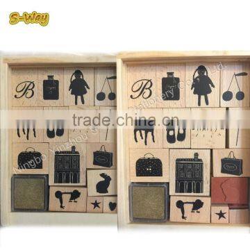 Hero Arts Mounted Rubber Stamp Set, Garamond Letters