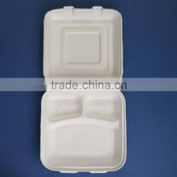 HL-10-3 10"x10" Three Parts Disposable Airline Food Box photo-3