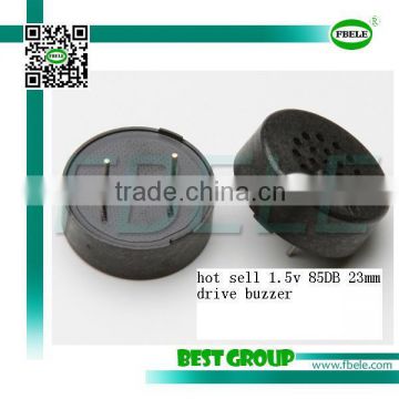 hot sell 1.5v 85DB 23mm drive buzzer FBMMB2386