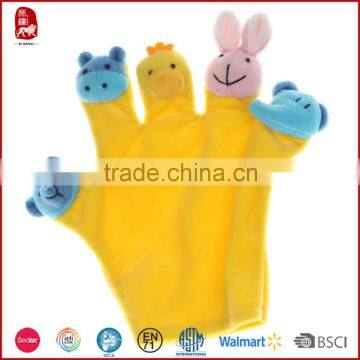 Wholesale Customized Velvet Finger Animal Hand Puppet Play Learn Story Toy photo-2