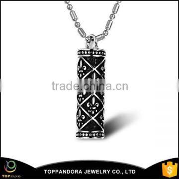 Stainless Steel Custom Metal black Pendant For Boyfriend