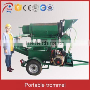 Small Scale Gold Mining Equipment, Small Gold Washing Machine, Mini Gold Trommel for Sale