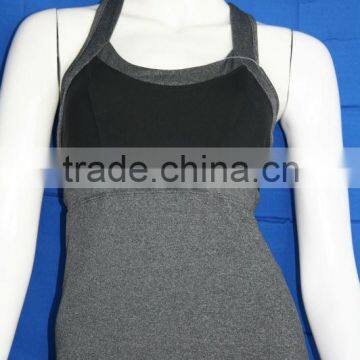 Sexy yoga fitness wear clothing, latest design girls top, gym wear womens