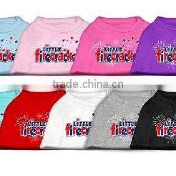 Little Firecracker Screen Print Shirts