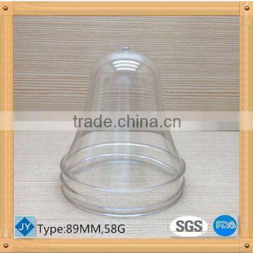 89mm 58g plastic preform for wide mouth jar container wholesale with high quality