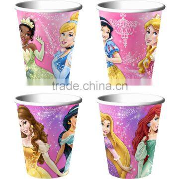 premium disposable party paper cups with customized printing