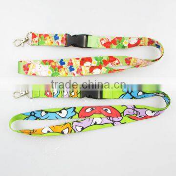 heat-transfer lanyard cheap funny Printed Polyster Lanyards