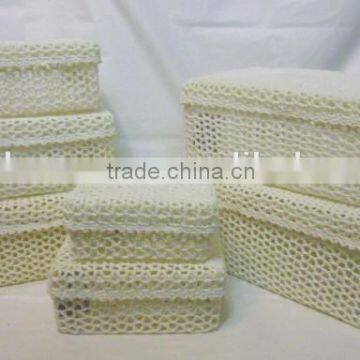 Crochet Rectangular Box