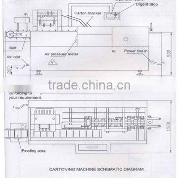 High Speed Pharma Blister Horizontal Automatic Cartoning Machine photo-5