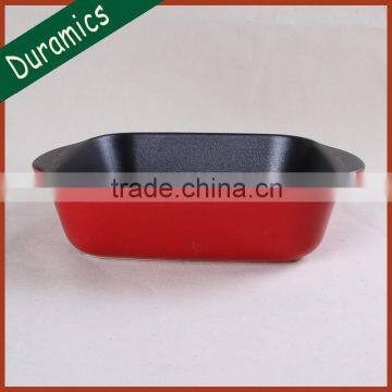 Oven safe non-stick ceramic baking dish on sale