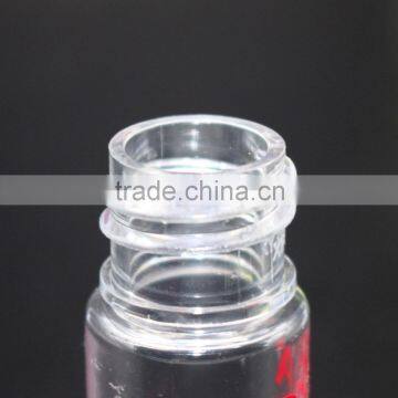 Mini Silk Screen Printing Clear 10cc PET Plastic Dropper Bottle