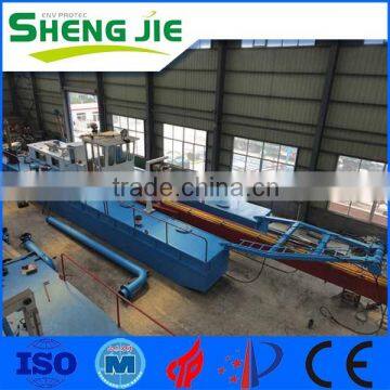 Hydraulic Type 10 Inch SJCSD250 Cutter Head Suction Dredger photo-3