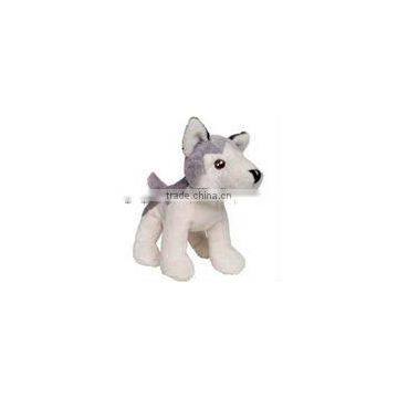 25cm lovely hot sale plush soft husky toy