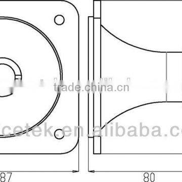 PAH-2501N Portable Direct Manfucturer 20W Mini Speaker Driver Unit photo-2