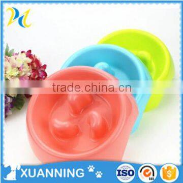 bulk pet feeder pink dog bowl dog slow eating bowl slow bowl