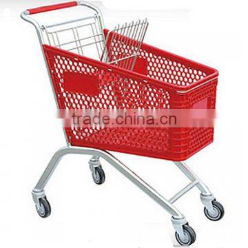 RH-SEP100 100L 820*490*990mm plastic supermarket shopping cart