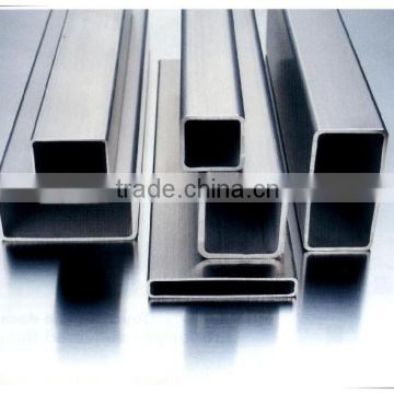 Full sizes of square steel pipe/hollow section with fitting prices