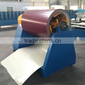 5ton hydraulic uncoiler machine for color steel sheet